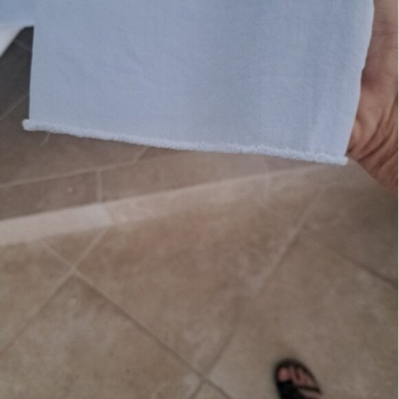 Frank &Eileen Wicklow Pant The Italian Chino in Cloud Blue color. SZ 2 Excellent - Picture 4 of 8